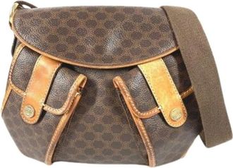 Celine Pre-owned Shoulder Bags, female, Brown, Size: ONE SIZE Pre-owned Vintage Shoulder Bag