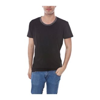 Daniele Alessandrini Tops, Heren, Zwart, S, Katoen, Sweatshirts
