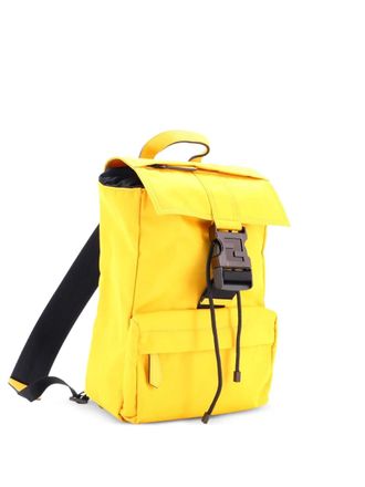 Fendi Fendiness Nylon Small backpack - Yellow