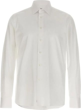 Borriello Camicia in popeline - Bianco