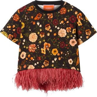 La DoubleJ Scala T-shirt - Dames - T-shirts - Veelkleurig - XS - Leer - Tops