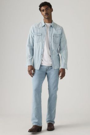 Levi's Vaqueros Bootcut 537 Western - Hombre - 29X32 - Lavado claro / Back In The Saddle