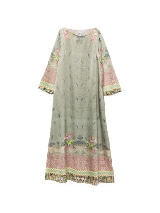 Pierre-Louis Mascia Pierre Louis Mascia Womens Printed Silk Dress