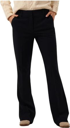 Fiveunits Elegante Blauwe Pantalon - Dames - Wijde Broeken - Blauw - W31 - Broeken
