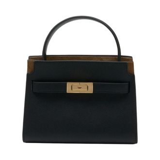 Tory Burch Lee Radziwill Petite Double Bag - female - Tory Burch - Handbags - Black - ONE SIZE - Bags