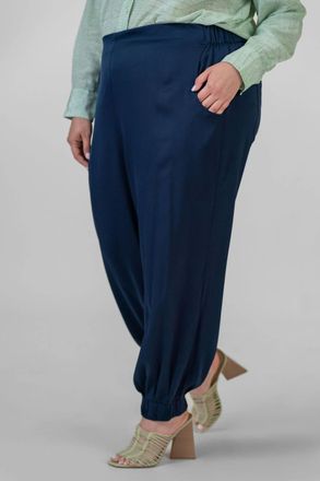 Nouvelle/Silk95Five Plus - Mara Joggers In Navy