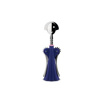Alessi Sacacorchos Anna G. Azul Dise&ntilde;o &Uacute;nico Alessi