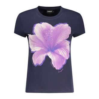 Desigual Camiseta Yokohama - Tops - Mujer - Azul - XS