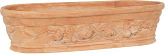 Biscottini International Cesta De Terracota 100% Made In Italy Totalmente Artesanal