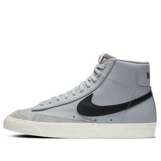 Nike Blazer Mid 77 Vintage Light Smoke Grey Black BQ6806-001