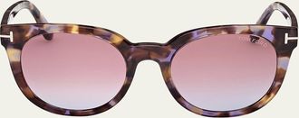 Tom Ford Moira Acetate Butterfly Sunglasses