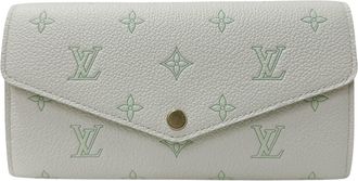 Louis Vuitton Monogram Empreinte White Monogram Empreinte Long Wallet (Bi-Fold) (Pre-Owned)