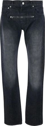 Jordan Luca zip-pocket logo-patch jeans - Grey