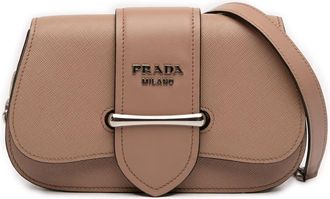 Prada Pre-owned Prada Saffiano and City Calf Sidonie Crossbody Ladies I9C3FJ7I6RODBD8Q
