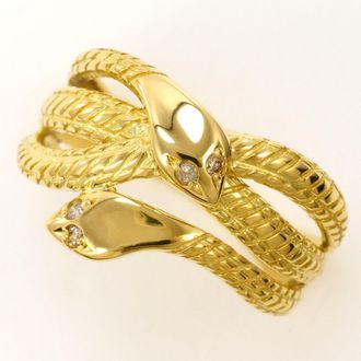 C&A Yellow Gold Yellow Gold (18K) Band Ring (Pre-Owned)