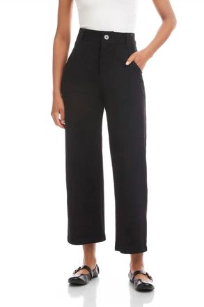 Fifteen Twenty Rylee Crop Pants In Black