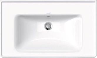 Duravit Duravit - Lavabo D-neo, 800x480mm, Sin Agujero Para Grifo, Con