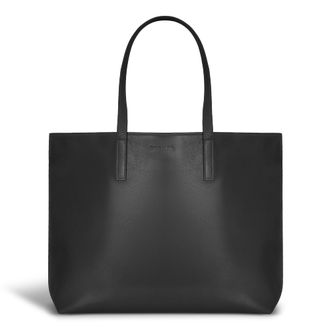 Champs Luggage Onyx / Leather Open Tote