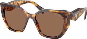 Prada PR 19ZS 14L06B Womens Sunglasses Tortoiseshell Size 55
