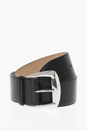 Alexander McQueen Maxi Cintura In Pelle 60mm Alexander McQueen