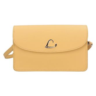 Lancaster City Philos Small Clutch - Dames - Clutches - Geel - ONE Size - Leer - Tassen