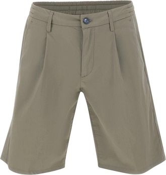 Re-hash Perugino Bermuda Shorts - Heren - Korte Broeken - Groen - W30 - Katoen - Korte Broeken