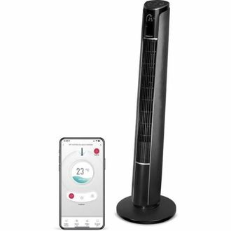 Sencor Sft 4207bk Ventilador De Columna Negro 3 Velocidades