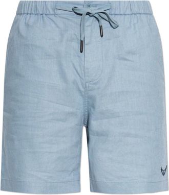 Zadig&Voltaire Pany Bermuda Shorts - Heren - Korte Broeken - Blauw - W40 - Katoen - Korte Broeken