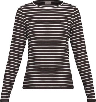 Emme Di Marella Emmmora T-Shirt - Dames - Longsleeves - Bruin - L - Tops