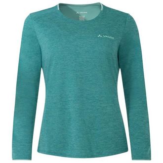 Vaude Essential L/S T-Shirt Funktionsshirt f&uuml;r Damen | t&uuml;rkis