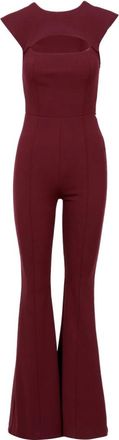 Aniye By Wijde Broek Jumpsuit met Schoudervullingen - Dames - Jumpsuits - Rood - M - Jumpsuits & Playsuits