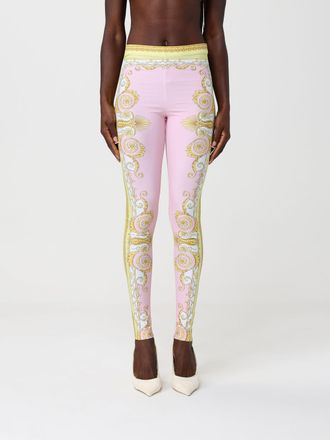 Versace Leggings in tessuto stretch con stampa barocca Versace