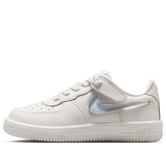 Nike (TD) Nike Force 1 Low EasyOn Sail White Soccer Gray IR0592-101