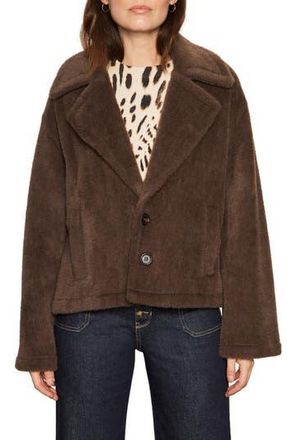 Sanctuary Colette Faux Fur Jacket in Choco Chip at Nordstrom Rack, Size Xx-Large P