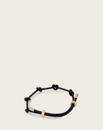 AllSaints Laio Leather Bracelet