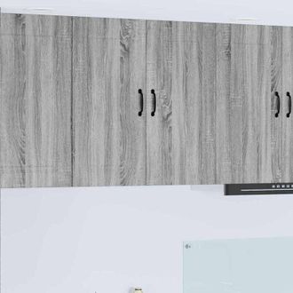 vidaXL vidaXL Pensile cucina Grigio Sonoma 80 x 31 x 80 cm Legno multistrato