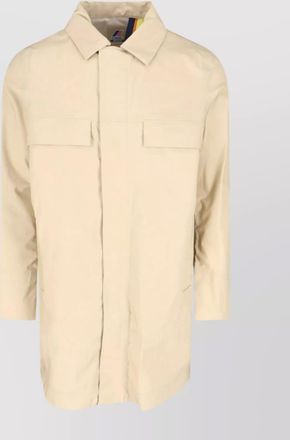 K-Way jacket flap pockets relaxed fit