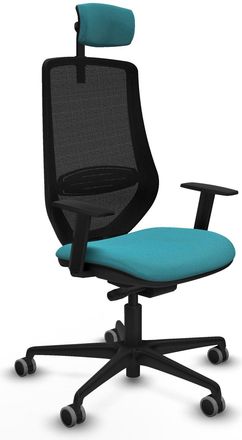 Piqueras y Crespo Piqueras Y Crespo Silla Mardos Turquesa C&oacute;moda Para Oficina