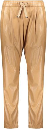 Herno Rechte Broek - Dames - Broeken - Beige - M - Katoen - Broeken