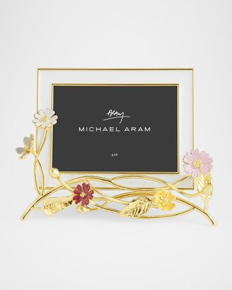 Michael Aram Wildflowers Easel Frame, 5 x 7
