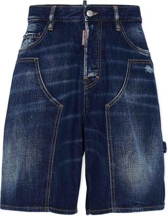 Dsquared2 Cotton Denim Jorts