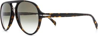 Eyewear by David Beckham Zonnebrillen - Heren - Zonnebrillen - Bruin - 57 MM - Accessoires