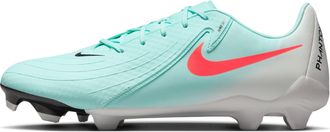 Nike Nike Mens Phantom GX II Academy FG/MG Football Shoe, Mint/Atomic Red/Off Noir, 6.5 UK