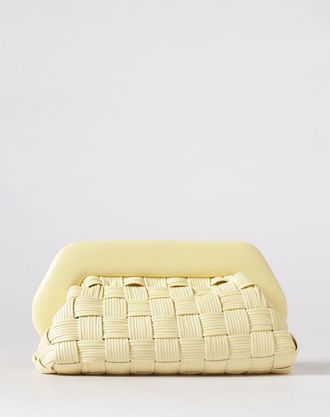 Themoir&egrave; Clutch Bios Themoir&eacute; in pelle vegana intrecciata