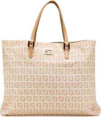 Fendi Pre-owned Fendi Zucchino Canvas Tote Ladies IFEF04FLS9NVR482