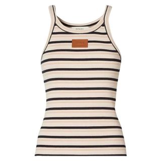 Fendi Top de canal&eacute; a rayas - Tops - Mujer - Multicolor - XL