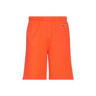 Heron Preston Orange Cotton Mens Shorts