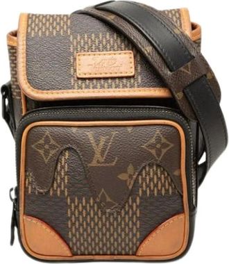 Louis Vuitton unisex, Pre-owned, Bruin, Maat: ONE Size Leer