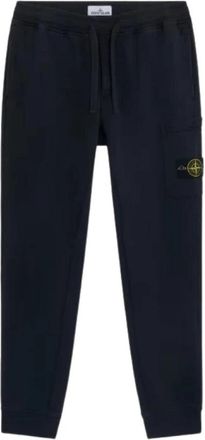 Stone Island Fleece joggingbroek - Heren - Sweatpants - Blauw - S - Broeken