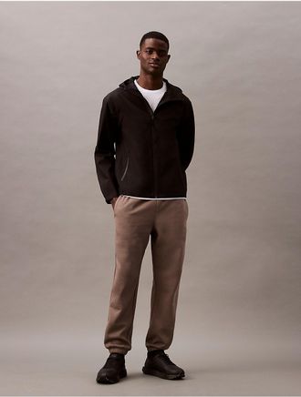 Calvin Klein Jeans Calvin Klein Mens Archive Logo Fleece Joggers - Grey - 2XL